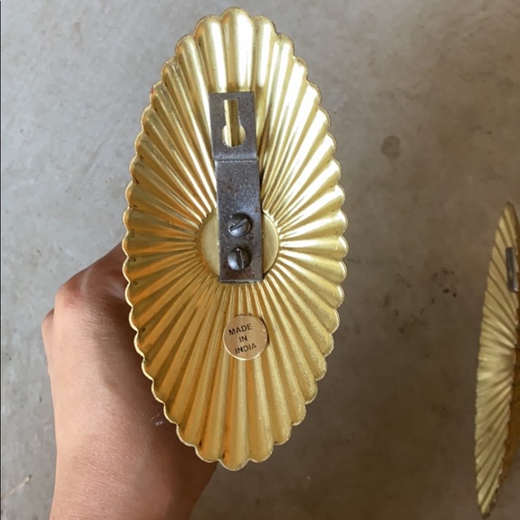 Brass Candleholders/Sconces - Picture 4 of 6